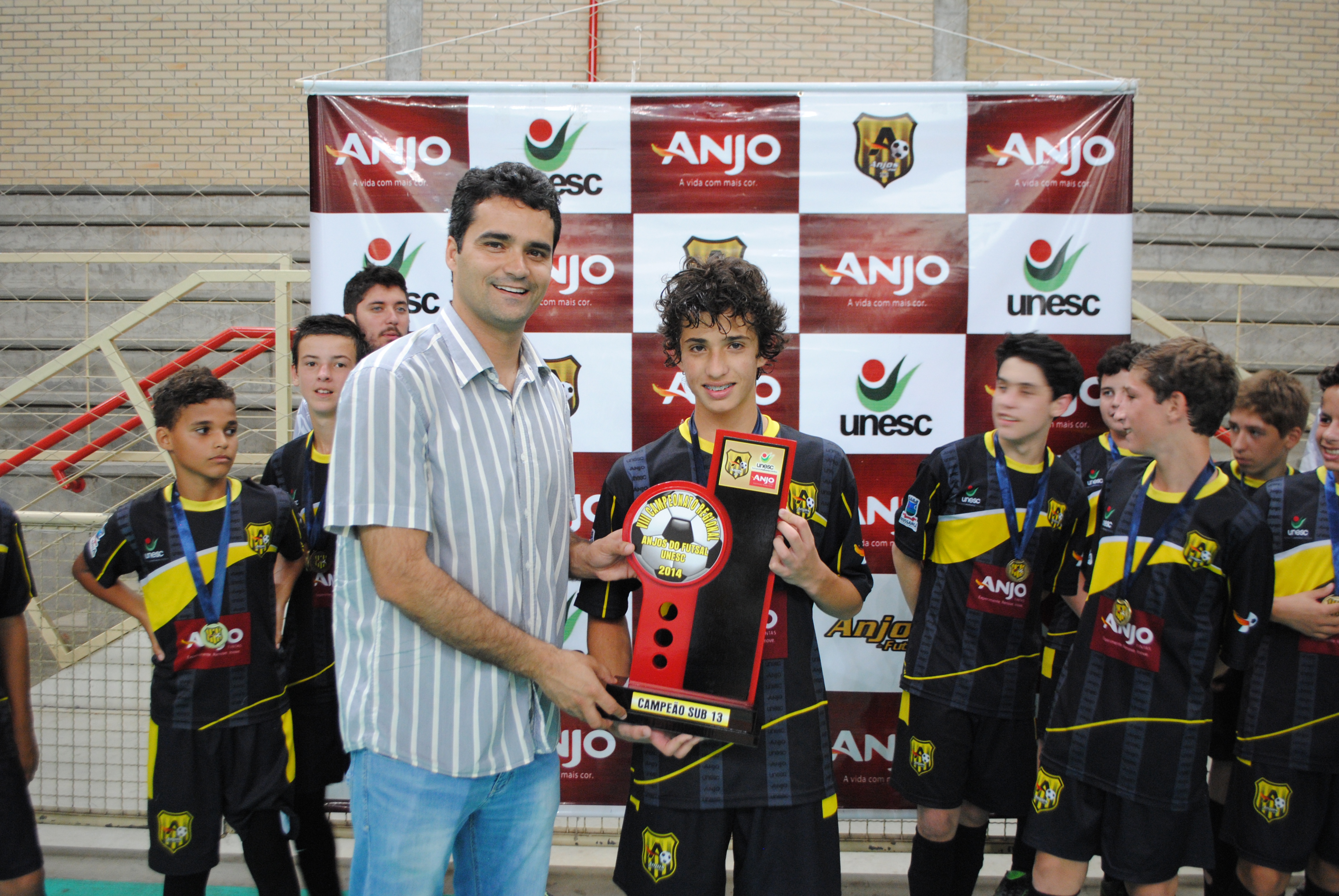 1° lugar sub13: Capitão do núcleo de Urussanga