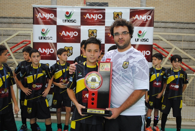 1° lugar sub12: Capitão do núcleo de Forquilhinha