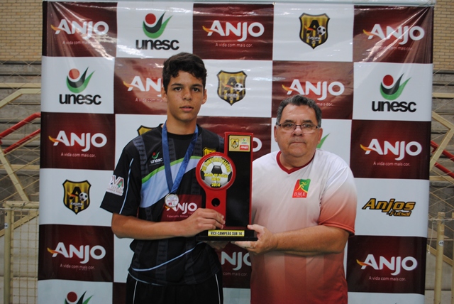 2° lugar sub14: Capitão do núcleo de Turvo