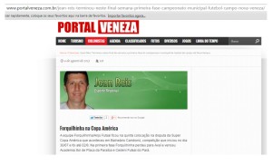 Anjos do Futsal no Portal Veneza - 06/08/2015